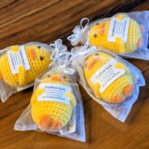 Positive Crochet Duck (Set of 4)